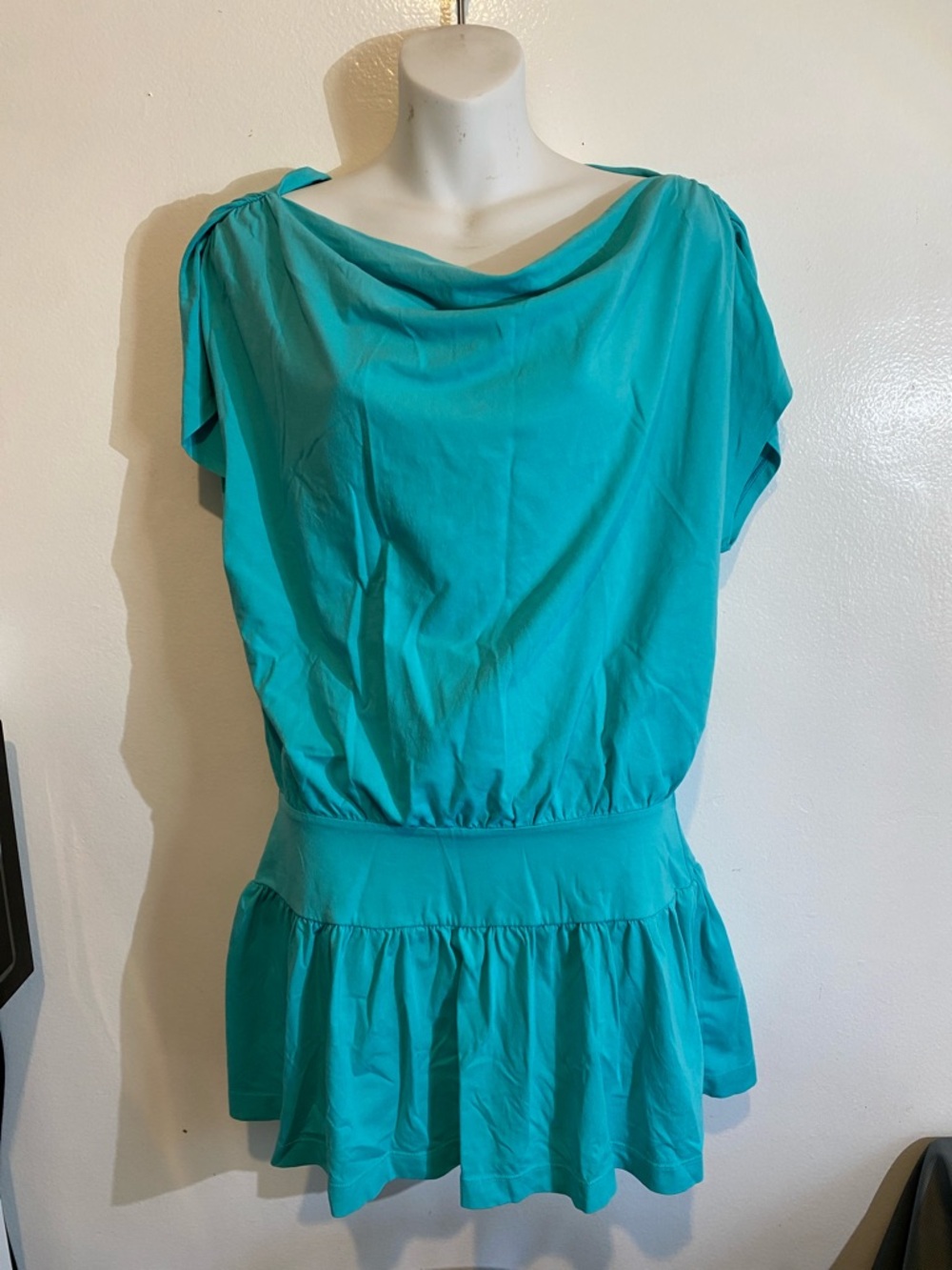 FP Movement by Free People Turquoise Mini Dress size XS whit shorts under